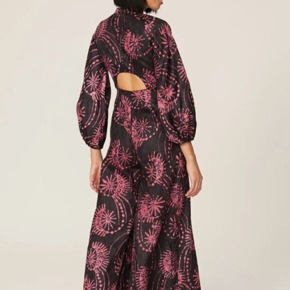 Kahindo Luo Tie Dye Cotton Jumpsuit Size 6 - Picture 2 of 14